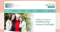 Desktop Screenshot of gfobgyn.com