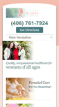 Mobile Screenshot of gfobgyn.com